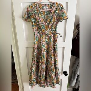 J. Crew liberty fabric dress